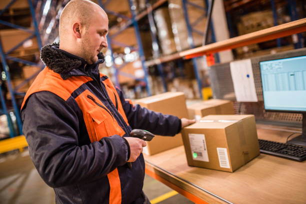 Scanning spare parts management system
